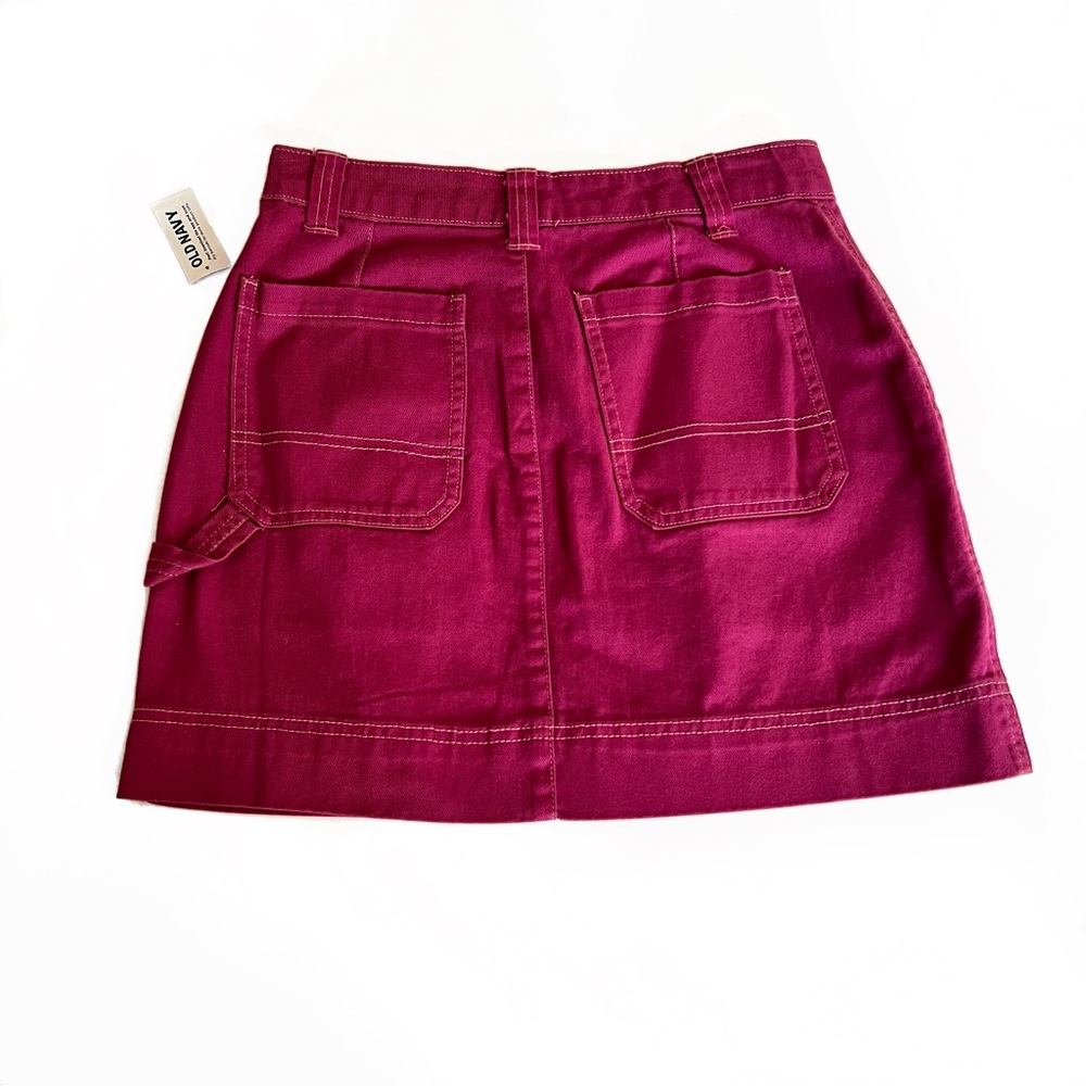Old Navy Fuchsia Pink Mini Skirt Size 0 - Picture 2 of 13